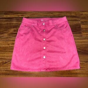 Girls Pink Skirt Size L